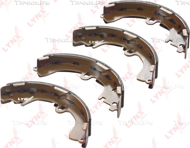 Тормозные колодки LYNXauto задние для Toyota Corolla E90 1987-1992. Артикул BS-7503