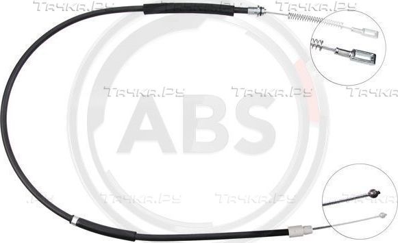 Трос ручника (тросик ручного тормоза) ABS. Артикул K13416