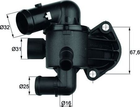 Термостат Mahle Behr для Audi A3 III (8V) 2012-2016. Артикул TI 33 87