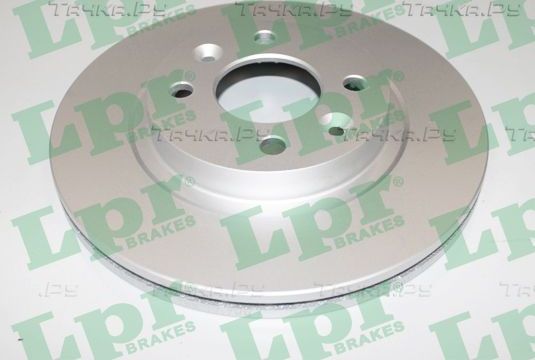 Тормозной диск LPR TOTAL COATED для Renault Sandero II 2007-2021. Артикул R1301VR