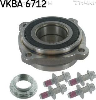 Ступичный подшипник (комплект) SKF. Артикул VKBA 6712