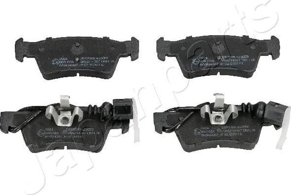 Тормозные колодки Japanparts. Артикул PP-0924AF