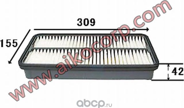 Фильтр воздушный TOYOTA Caldina, Camry, Carina, Corona, Corolla, RAV4 (Aiko). Артикул A161