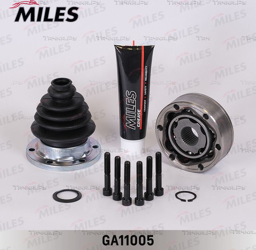 Шрус внутренний (граната) Miles передний для Volkswagen Vento 1991-1998. Артикул GA11005