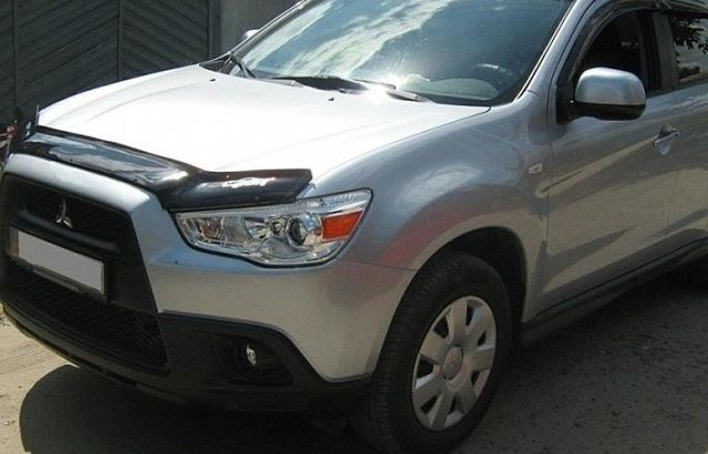 Дефлектор VT52 для капота Mitsubishi RVR 2010-2012. Артикул MSH18VT