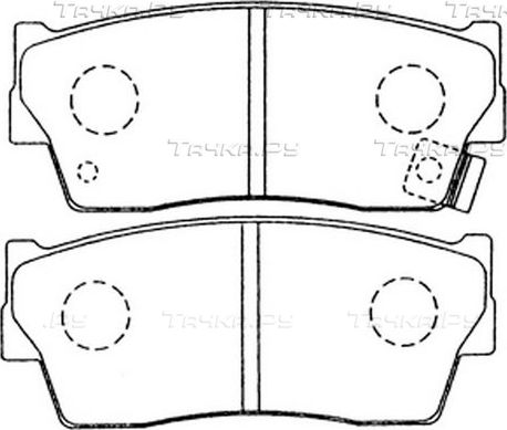 Тормозные колодки FIT передние для Suzuki X-90 1995-1997. Артикул FP0418