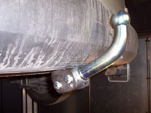 Фаркоп Galia оцинкованный для Hyundai H1 Grand Starex 2007-2026. Быстросъемный крюк. Артикул H077C