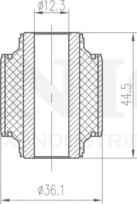 Сайлентблок поворотного кулака (Unio). Артикул RMP-20326