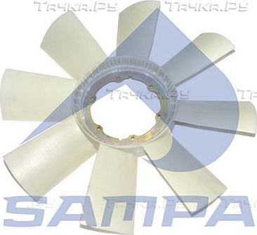 Вентилятор радиатора двигателя Sampa для Renault Premium I 1996-2006. Артикул 079.293