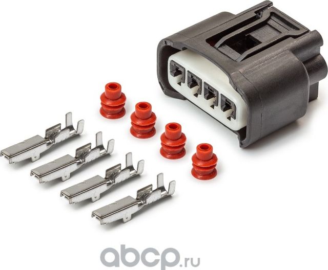 Разъем 4-х контактный катушке зажигания (без провода) CARGEN AX8224S Cargen. Артикул AX8224S