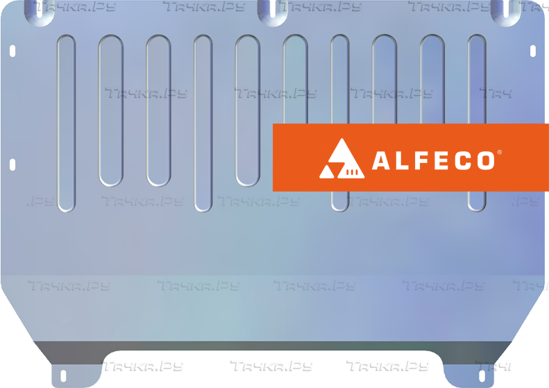 Защита алюминиевая Alfeco для картера и КПП Omoda S5 2023-2026. Артикул ALF.63.01al