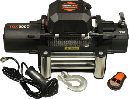 Лебёдка электрическая 12V 4Revo 9000 lbs 4082 кг (стальной трос). Артикул 4R-W091A