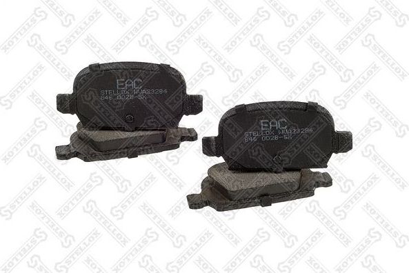 Тормозные колодки Stellox. Артикул 846 002B-SX