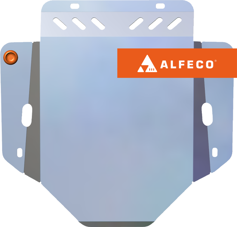 Защита алюминиевая Alfeco для АКПП Audi A6 C5 1997-2004. Артикул ALF.30.14al