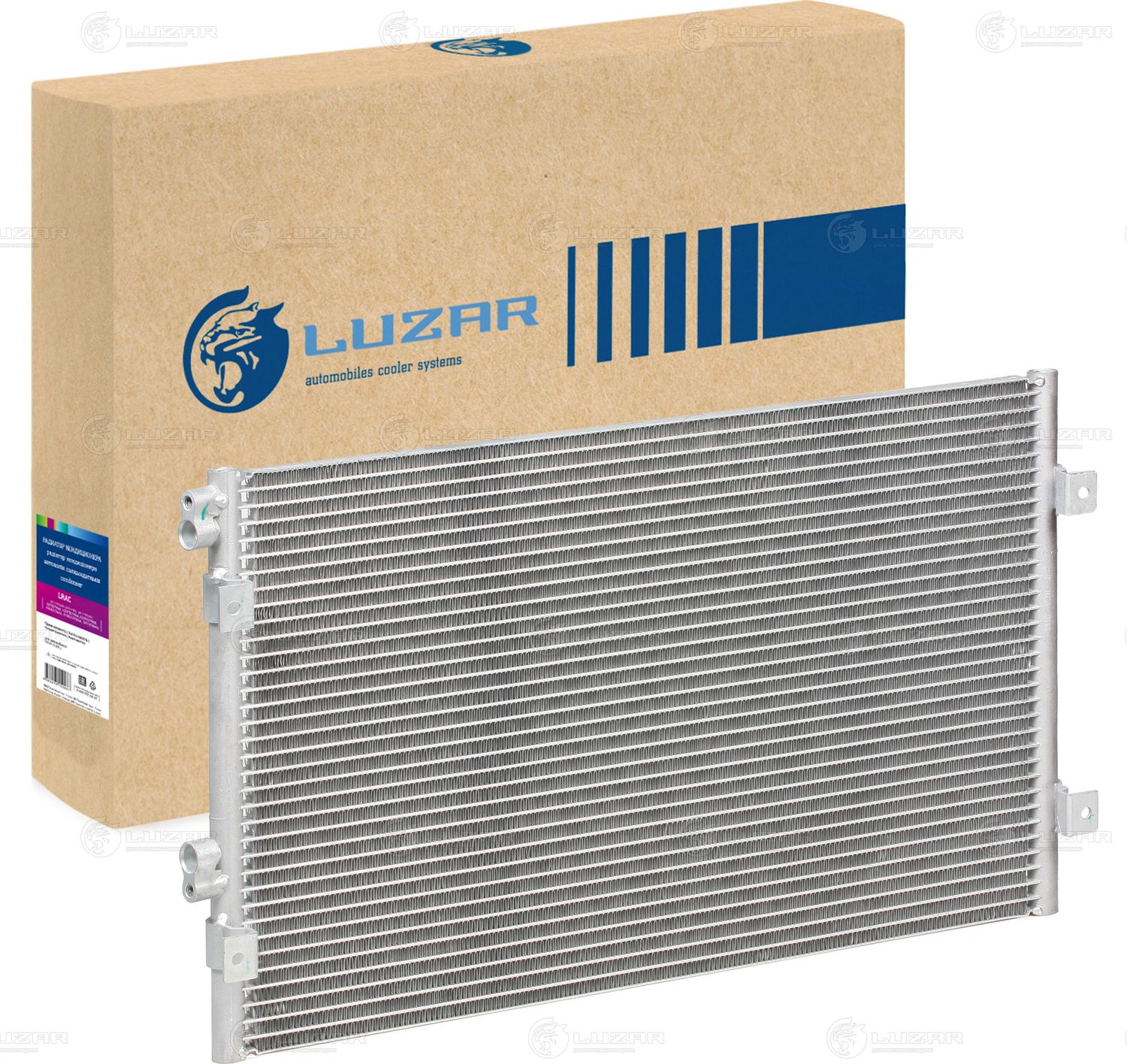 Радиатор кондиционера (конденсатор) Luzar. Артикул LRAC 0307