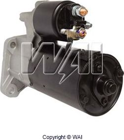Стартер WAI для Volvo V70 III 2007-2015. Артикул 19033N
