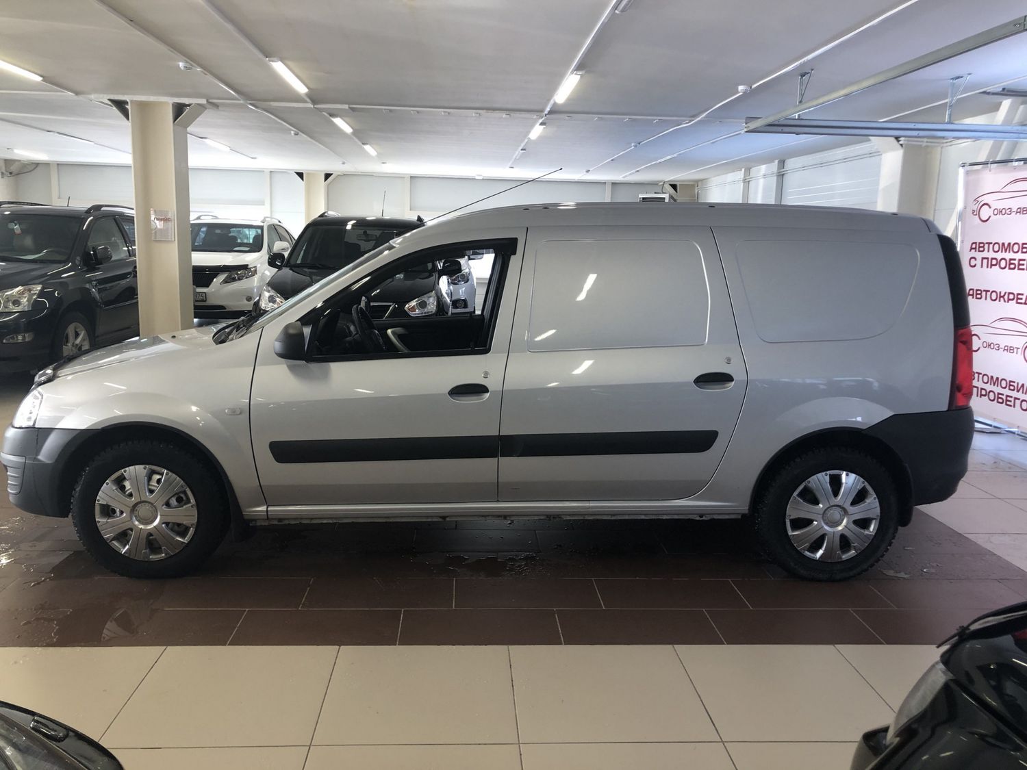 Дефлекторы Cobra Tuning для окон Lada Largus 2 дв. 2012-2026. Артикул V0029