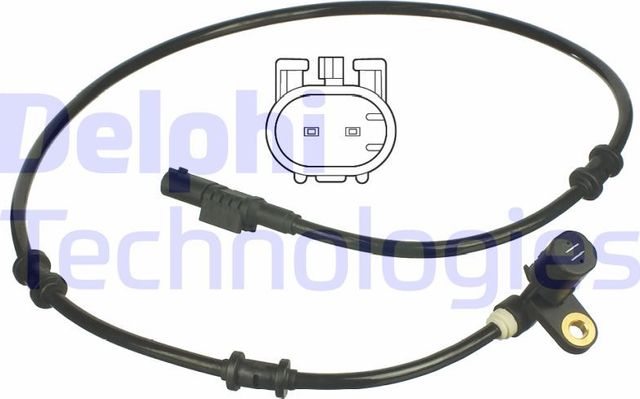 Датчик ABS Delphi передний правый для Mercedes-Benz M-Класс I (W163) 1998-2005. Артикул SS20342