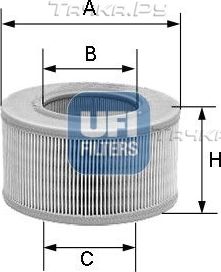 Воздушный фильтр UFI для Ford Granada I 1972-1976. Артикул 27.752.00