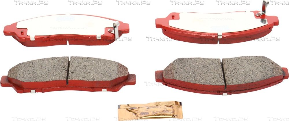 Тормозные колодки NiBK передние для Acura MDX II 2006-2013. Артикул PN28001S