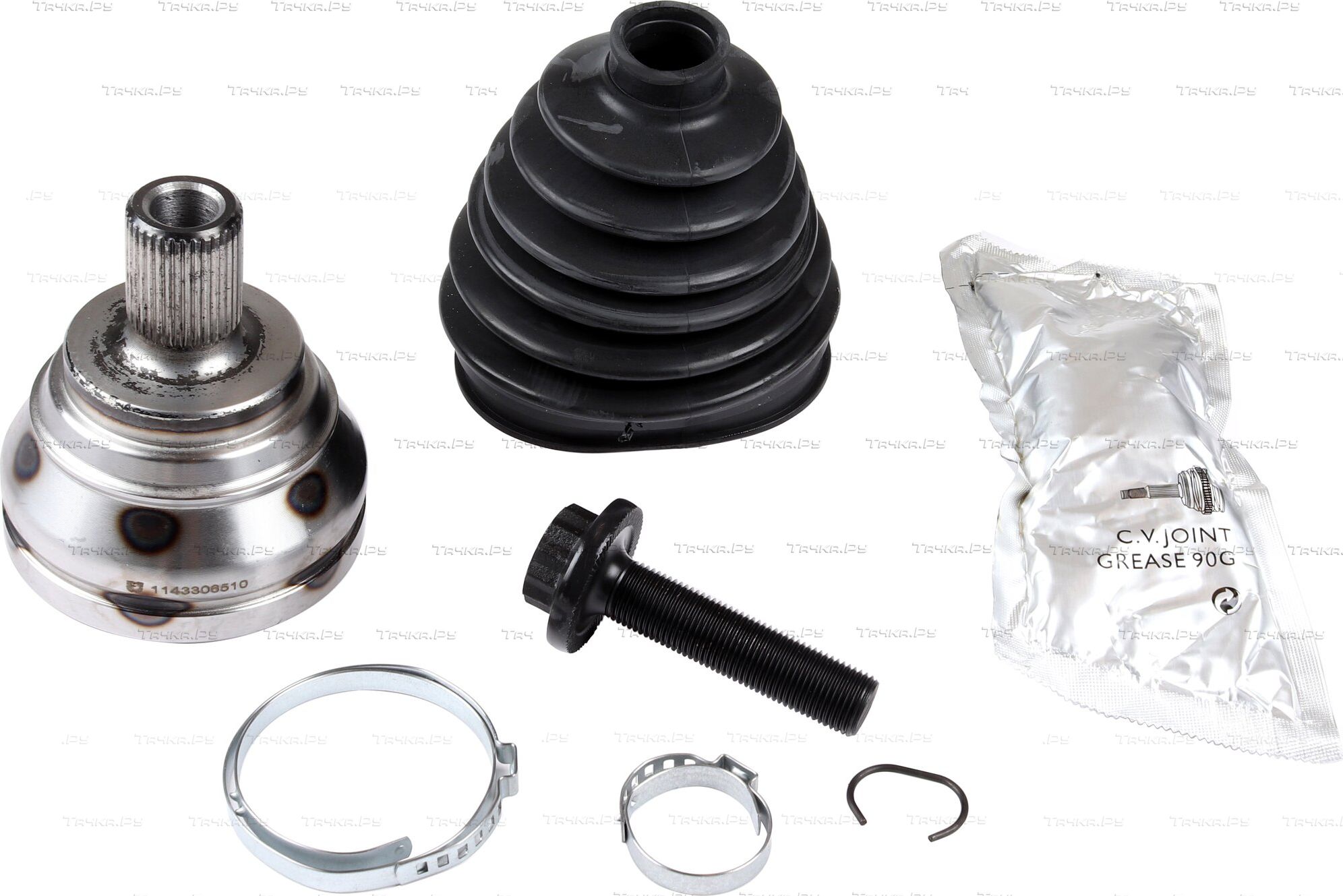 Шрус наружный (граната) JP Group передний для Volkswagen Eos I 2007-2015. Артикул 1143306510