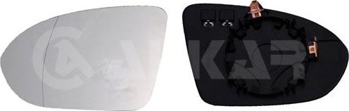 Зеркальное стекло бокового зеркала Alkar. Артикул 6431459