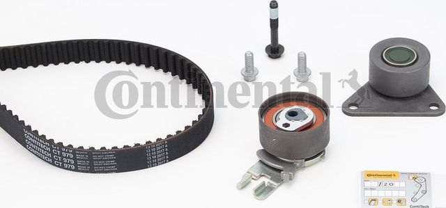 Ремень ГРМ с роликами (комплект) ContiTech для Ford Kuga I 2008-2012. Артикул CT979K2