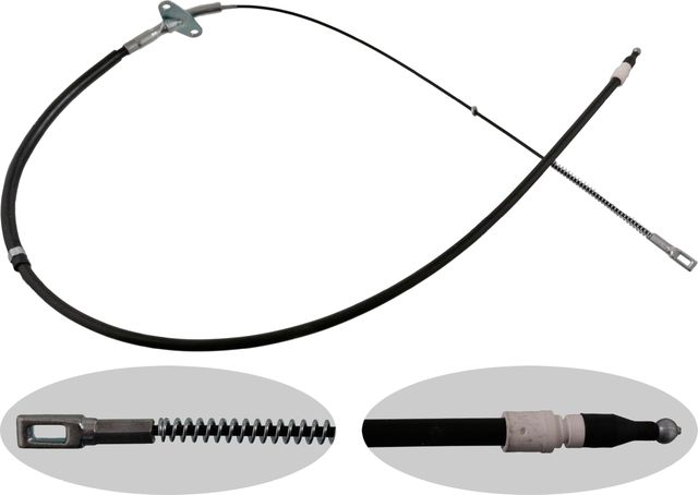 Трос ручника (тросик ручного тормоза) Febi Bilstein задний правый для Mercedes-Benz T1 1981-1995. Артикул 10594