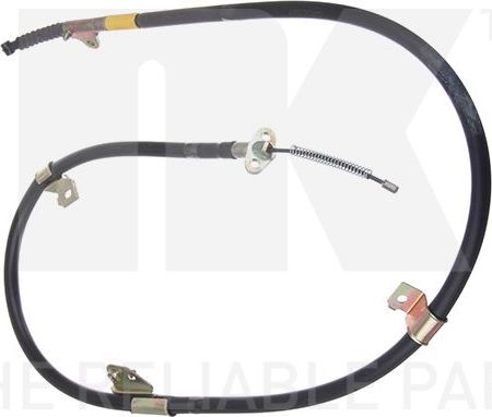 Трос ручника (тросик ручного тормоза) NK. Артикул 902287