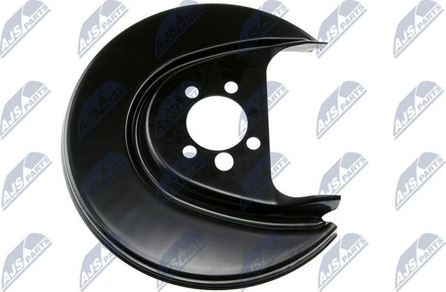 Кожух (щиток) тормозного диска NTY задний левый для Skoda Rapid I 2012-2019. Артикул HTO-VW-027