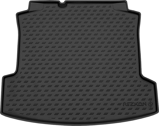 Коврик Rezkon полиуретановый Ромб для багажника Volkswagen Polo V седан 2009-2020. Артикул 5635020100