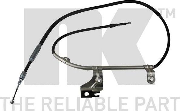 Трос ручника (тросик ручного тормоза) NK. Артикул 904315