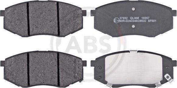 Тормозные колодки ABS. Артикул 37932