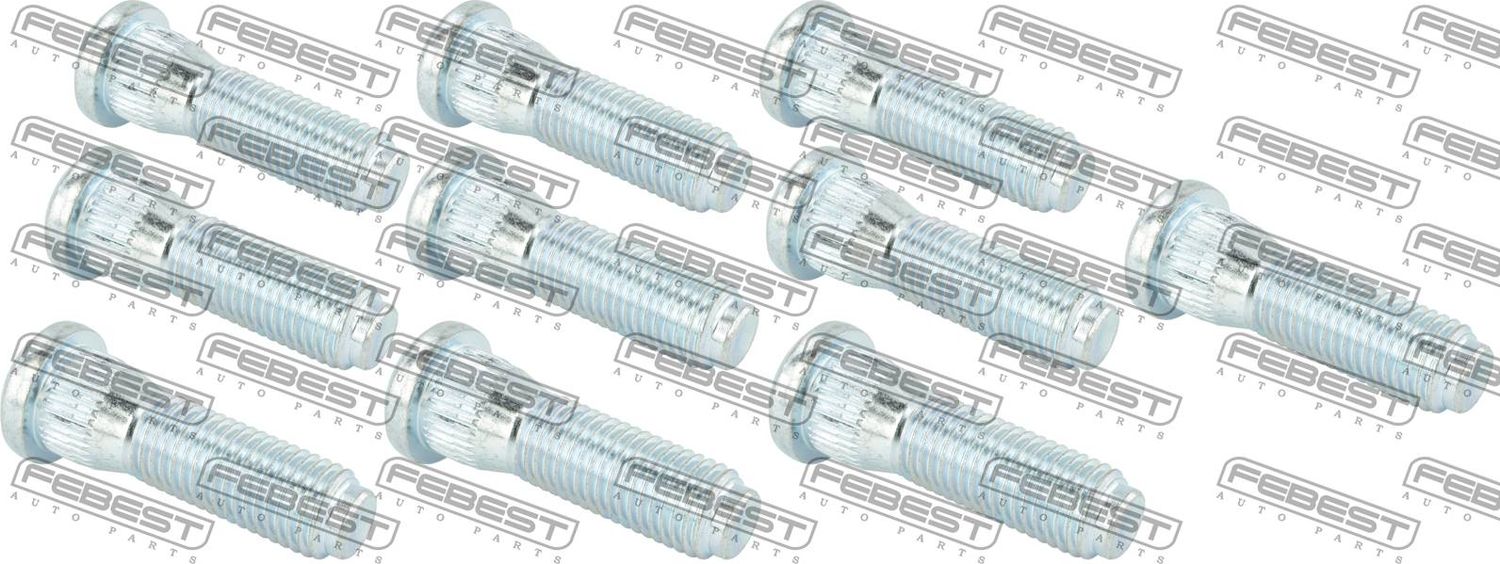 Шпилька колеса (болт ступицы) Febest. Артикул 0184-002-PCS10