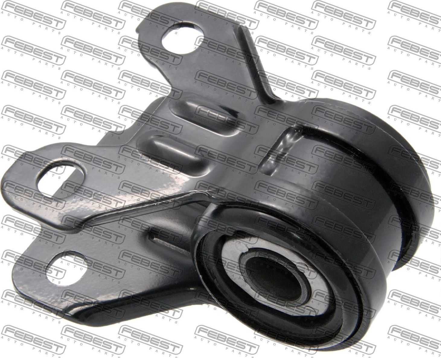 Сайлентблок переднего рычага подвески Febest правый нижний для Mazda 3 II (BL) 2008-2014. Артикул MZAB-BLBRH