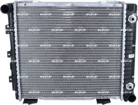 Радиатор охлаждения двигателя NRF (алюминий) для Mercedes-Benz SL-Класс III (R107, C107) 1980-1985. Артикул 507676