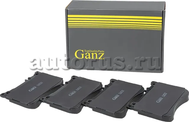 Колодки передние (Ganz). Артикул GIJ09378