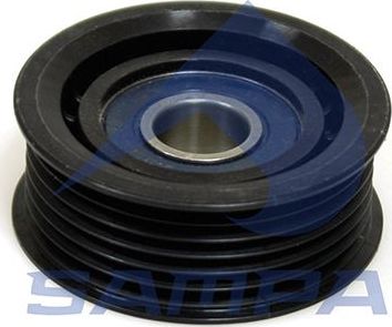 Натяжной ролик (натяжитель) приводного поликлинового ремня Sampa. Артикул 010.079