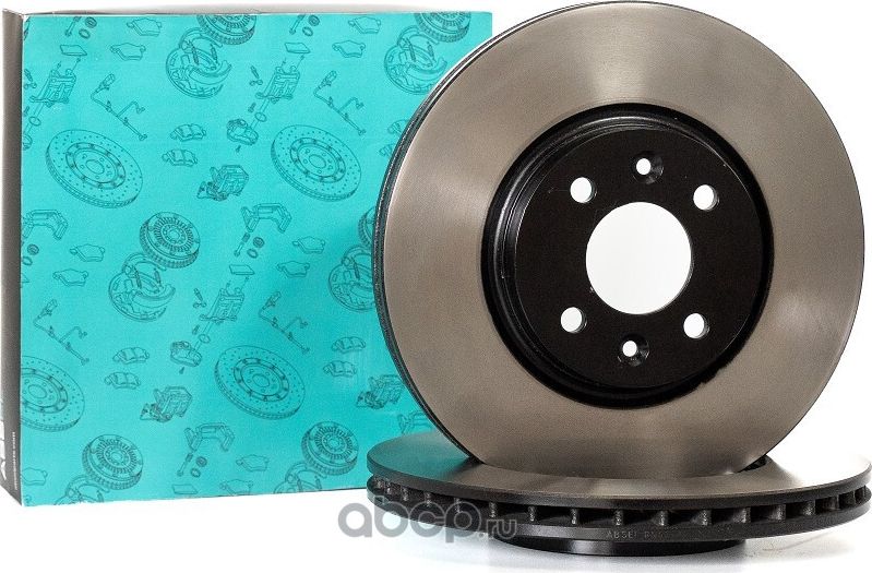 Диск тормозной передний (окрашенный) (Absel). Артикул RN422003