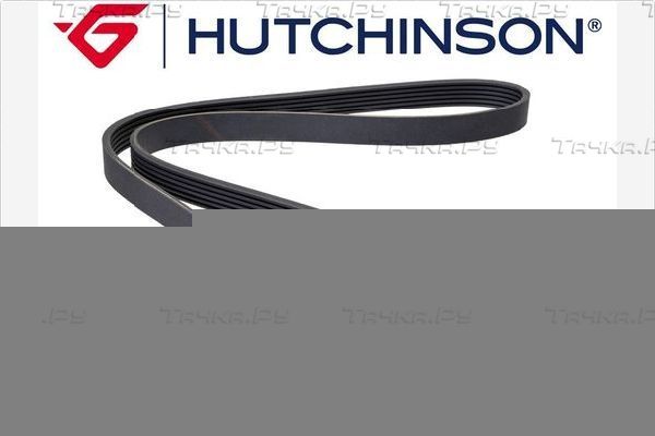 Приводной ремень поликлиновой Hutchinson Poly-V для Mitsubishi Lancer VII 1995-2003. Артикул 1300 K 5