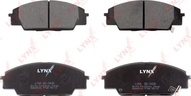 Тормозные колодки LYNXauto. Артикул BD-3408