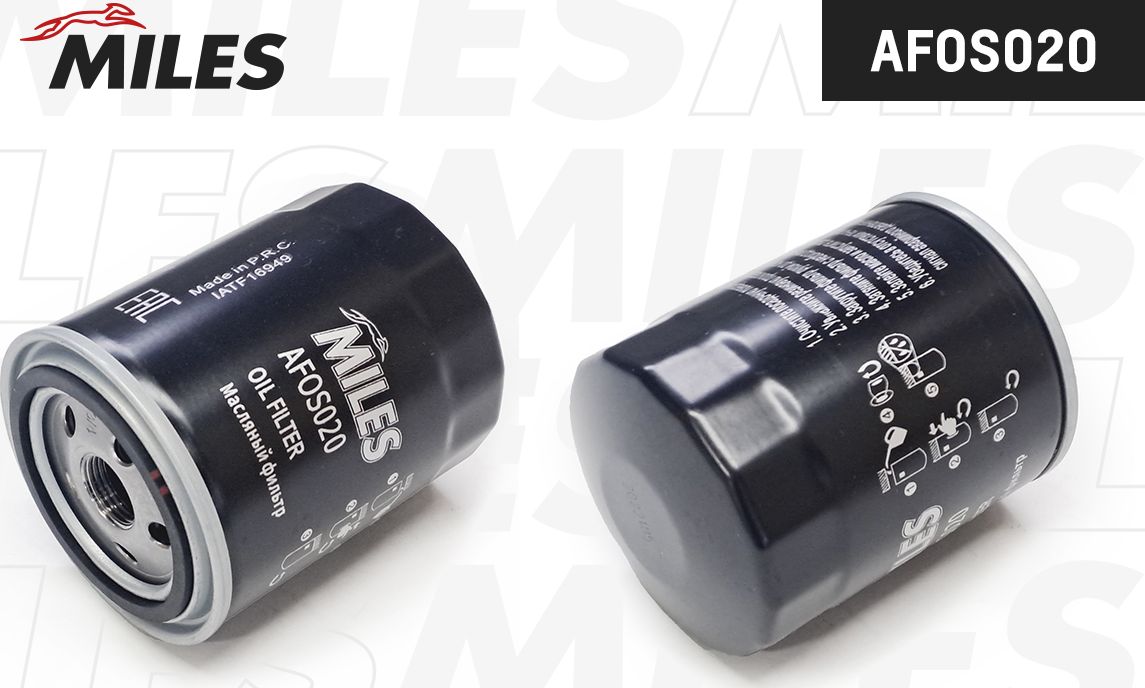 Масляный фильтр Miles. Артикул AFOS020