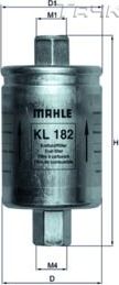 Топливный фильтр Mahle для Rover 200 II (R8) 1990-1999. Артикул KL 182
