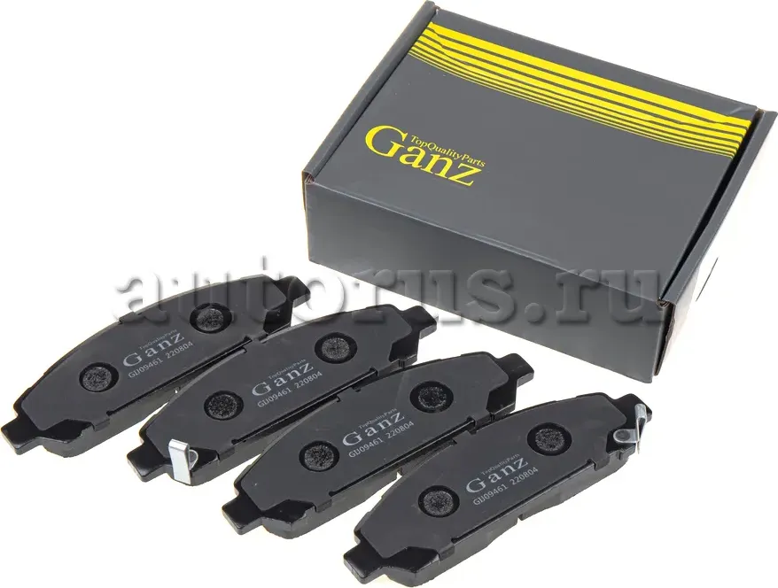 Колодки передние (Ganz). Артикул GIJ09461