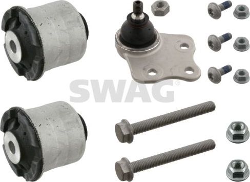 Комплект отбойников и пыльников амортизаторов (стоек) SWAG. Артикул 10 92 9354