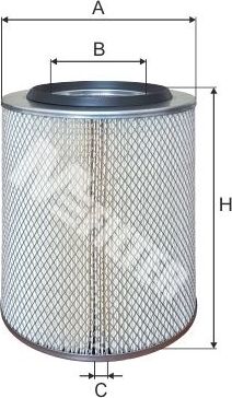 Воздушный фильтр MFilter. Артикул A 157