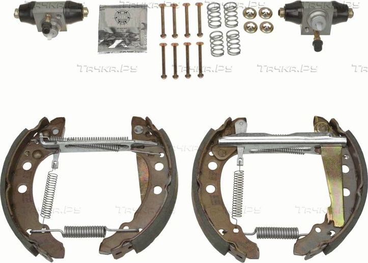 Тормозные колодки TRW (алюминий) задние для SEAT Arosa I 1997-1999. Артикул GSK1507
