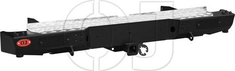 Бампер силовой OJ задний (может быть укомплектован калиткой) для Nissan NP300 2005-2026. Артикул 03.404.01