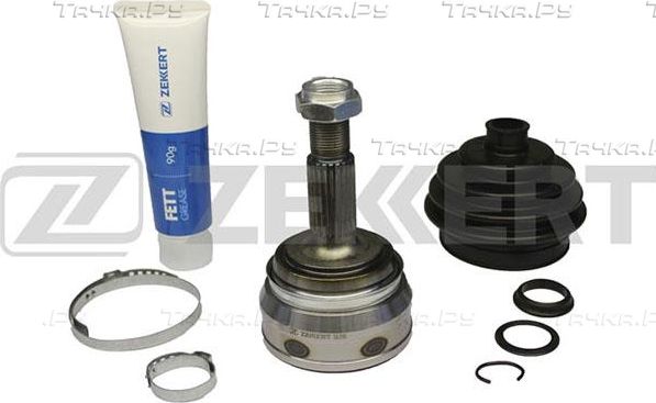 Шрус наружный (граната) Zekkert передний для Volkswagen Scirocco II 1982-1992. Артикул GS-3180