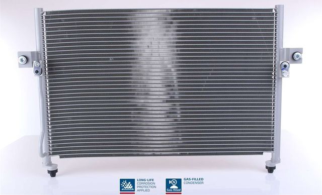 Радиатор кондиционера (конденсатор) Nissens (алюминий) для Hyundai H-100 1993-2000. Артикул 94038